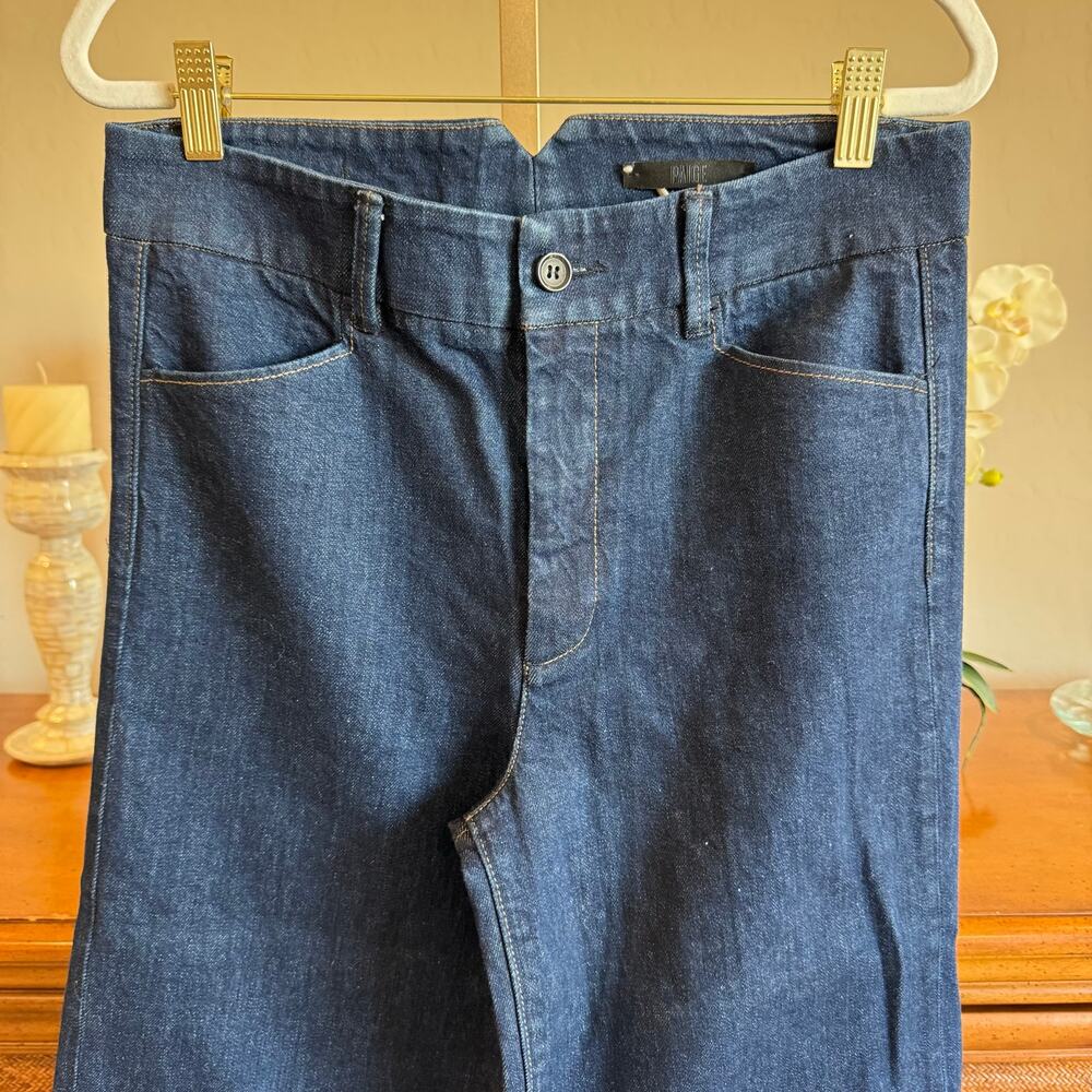PAIGE Sasha Wide Leg Jeans Jolene Pockets Edinburgh 28 - Picture 10 of 15